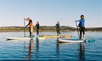 Paddleboarding in North Wales