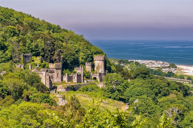 North Wales castle