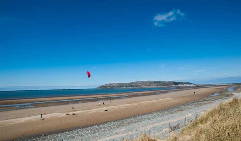 Conwy beach