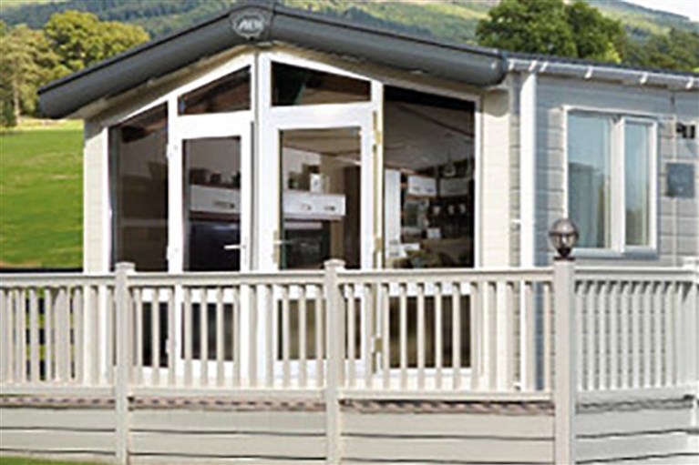 Summer at Coed Helen Holiday Park in Caernarfon