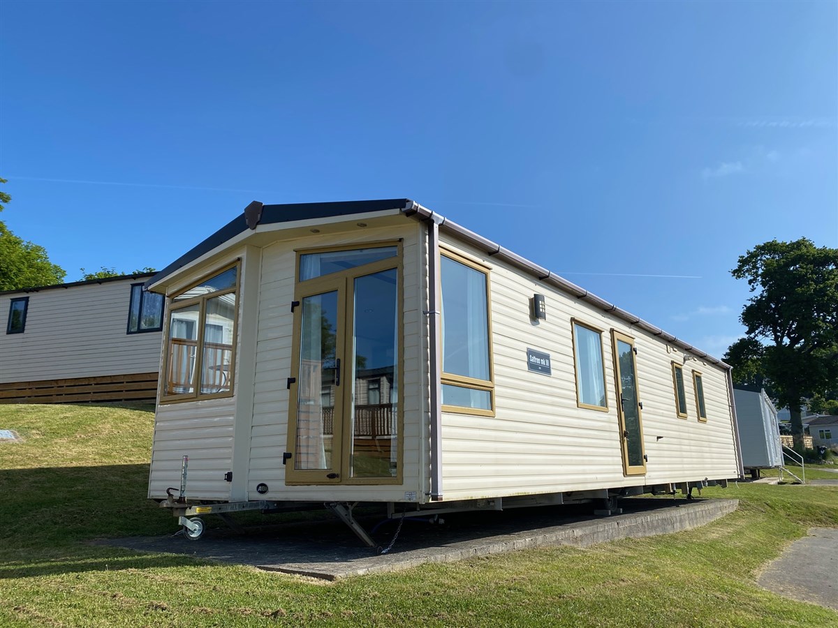 Used ABI static caravan Coed Helen