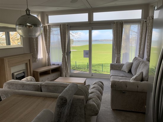 Willerby Vogue - living and view 2