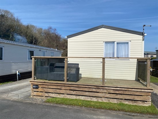 SD Willerby Rio Premier 101 - decking