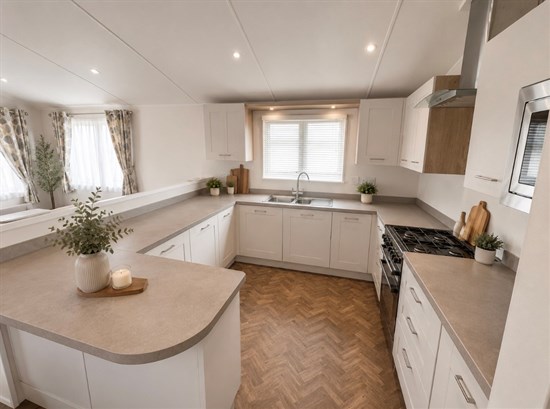 CH Willerby Clearwater 158 - kitchen