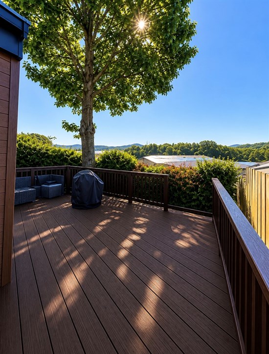CH Willerby Clearwater 158 - decking 2