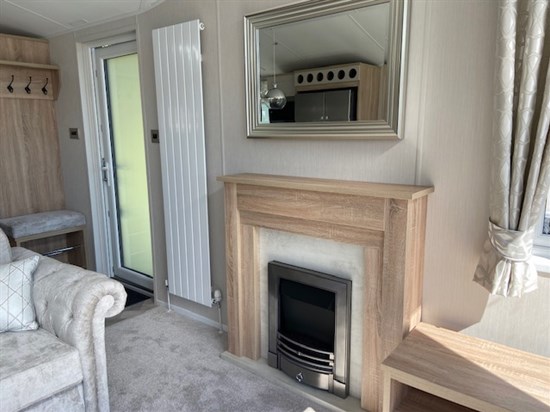 Willerby Vogue Classique fireplace