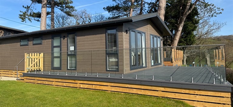 New Aspire Custom Lodge 2025 for sale at Berthlwyd Hall Holiday Park