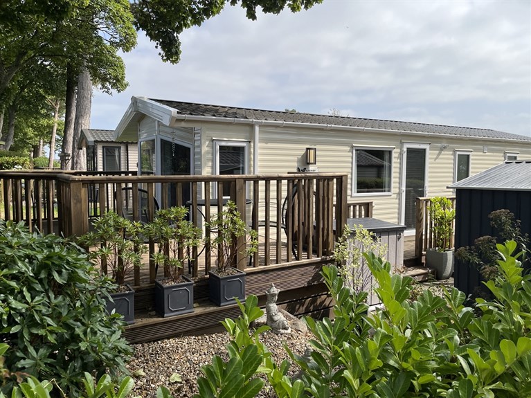 Pre-owned Willerby Sierra 2021 for sale at Berthlwyd Hall Holiday Park
