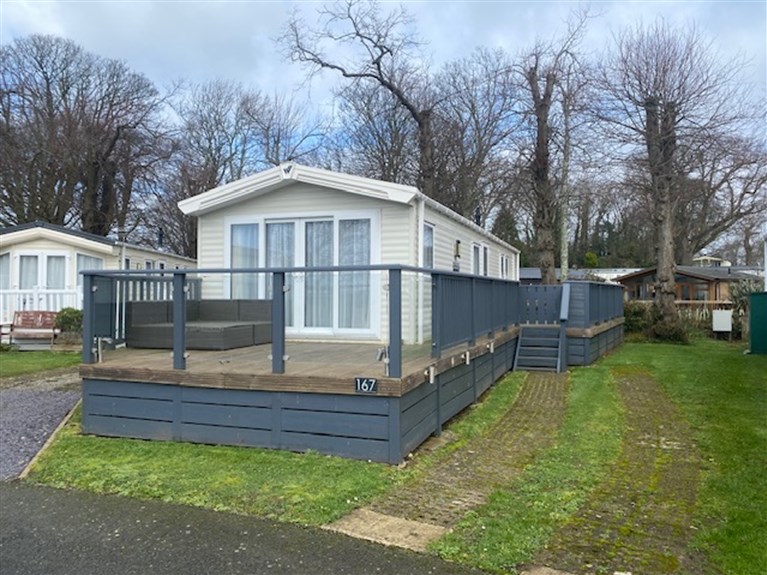 Pre-owned Willerby Avonmore 2018 for sale at Berthlwyd Hall Holiday Park